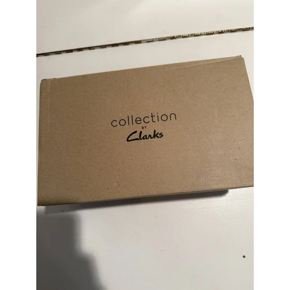 Clarks Cora Poppy Loafers Slip On Black Leather Size US 10 EU 41.5 $90 [jb] - Picture 13 of 16